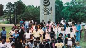 Comunidad negra de Soul City en los años 70