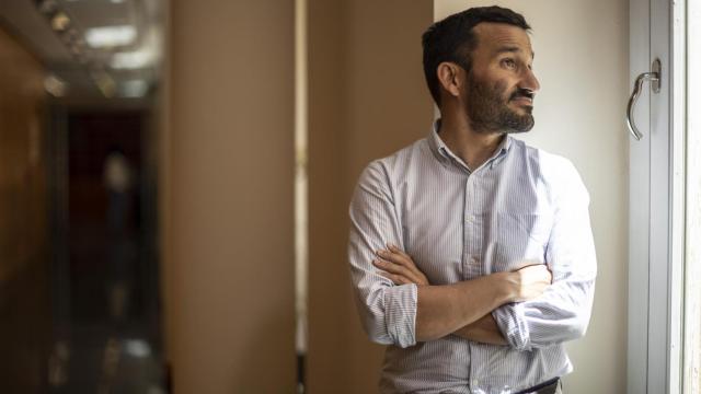 Vicent Marzà, en un momento de la entrevista con Efe.