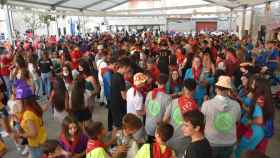 Espectacular y masivo comienzo de las fiestas de Villamayor 2022
