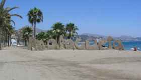 Una imagen de la playa de la Malagueta.