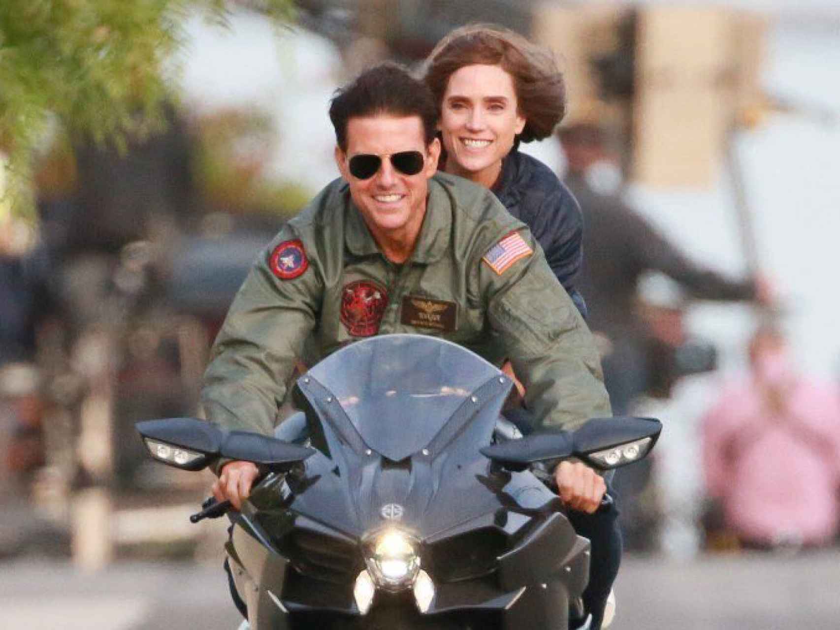 Kawasaki Ninja de Tom  Tom Cruise, un apasionado de las motos; en la vida real y en el cine