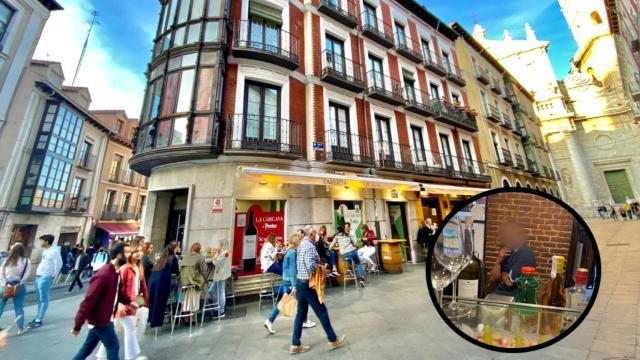 Bar La Cárcava en Valladolid y el experto en 'simpas'