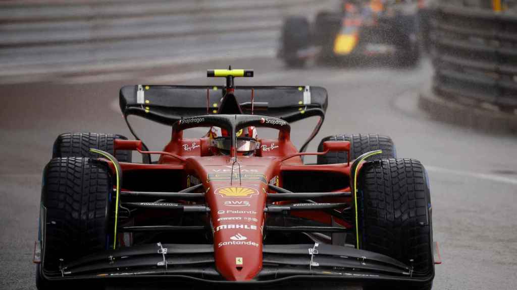 Carlos Sainz en el Gran Premio de Mónaco de Fórmula 1 2022