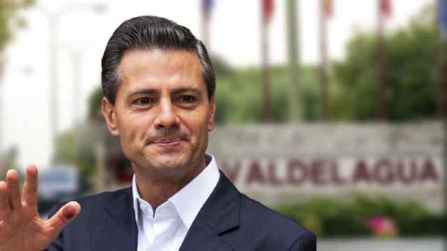 Enrique Peña Nieto en un fotomontaje de EL ESPAÑOL.