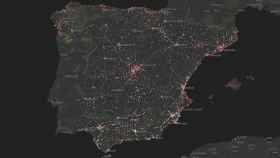 Mapa principal de España usando el mapa de Datadista.