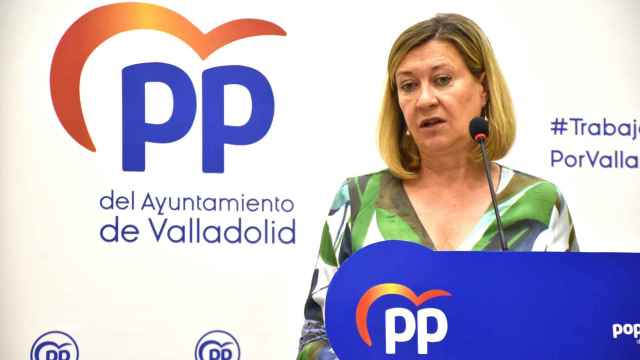 La presidenta del Grupo Municipal Popular en el Ayuntamiento de Valladolid, Pilar del Olmo