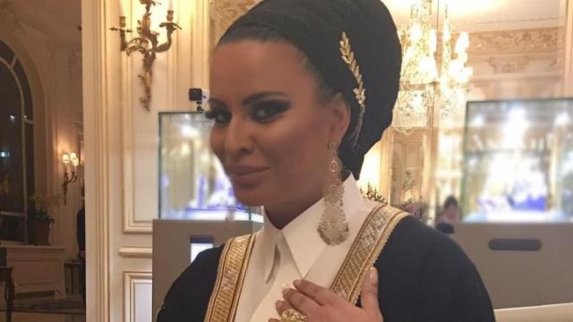 La exprincesa de Qatar en su redes sociales.