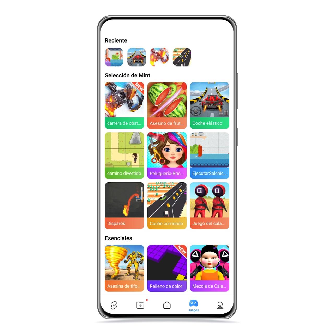 Games available in Xiaomi browser