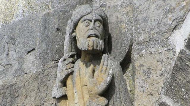 Imagen del Santiago Peregrino de Santa Marta de Tera