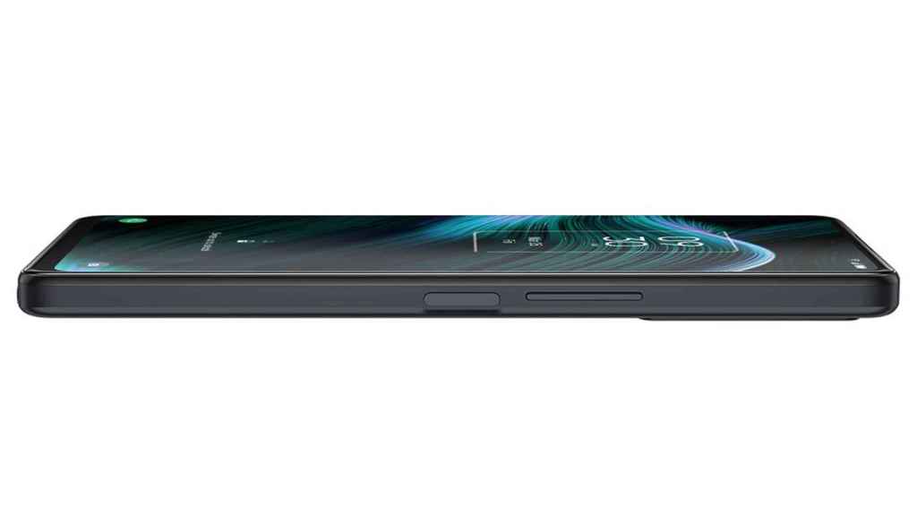 TCL Stylus 5G on the side