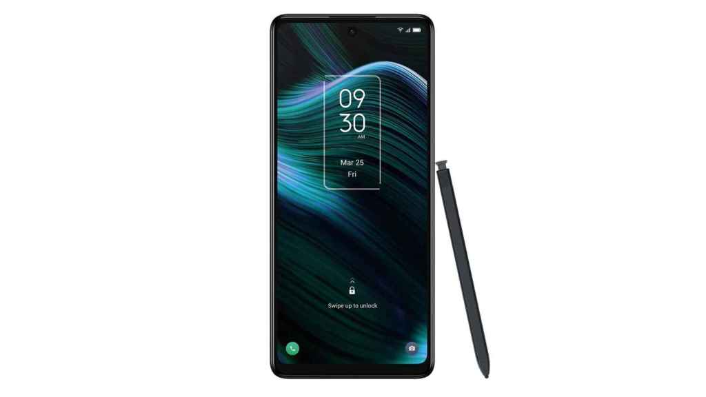 TCL Stylus 5G from the front