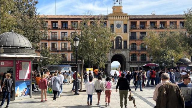 Vuelta del turismo poscovid a Toledo. Fotografía del autor.