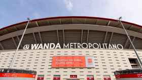 Fachada del Estadio Wanda Metropolitano