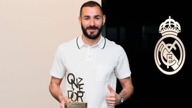 Karim Benzema, premido por Onze Mondial