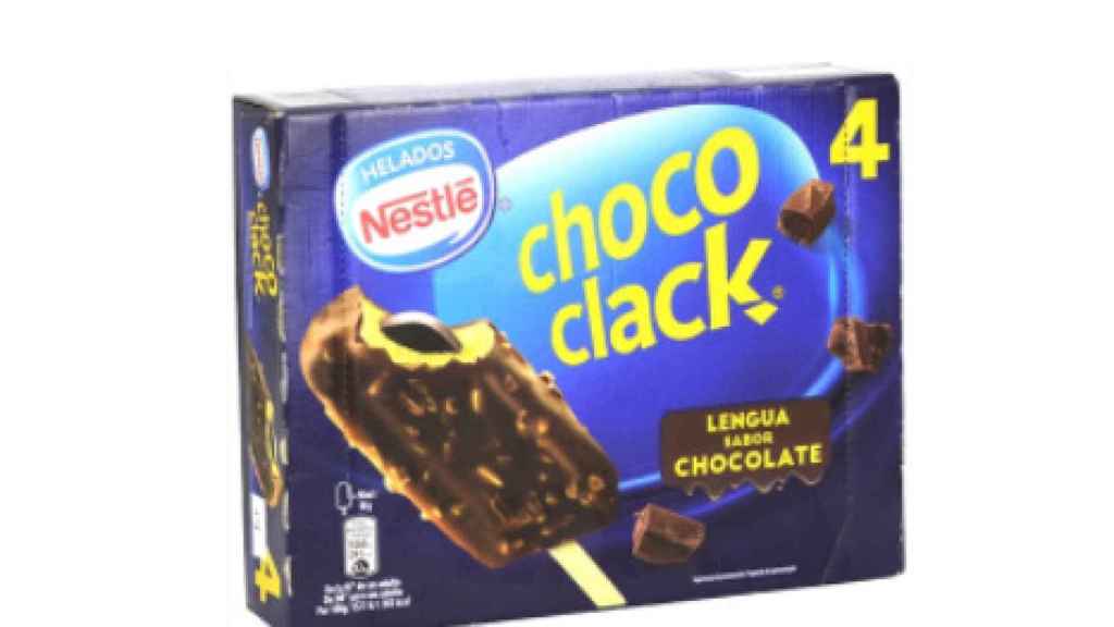Helado Choco clack