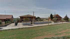 La calle Rabadiel de Quiruelas de Vidriales en Zamora.