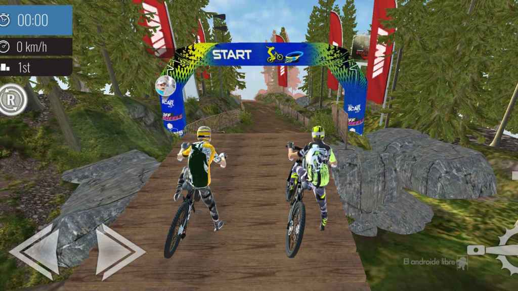 Apoyarse excepto por flor Carreras endiabladas con mountain bikes en Bike Clash, un nuevo juego para  Android