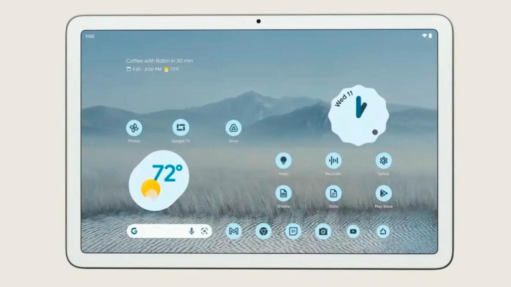 La Pixel Tablet se aproxima como un dispositivo muy completo