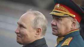 El Presidente y el Ministro de Defensa rusos.
