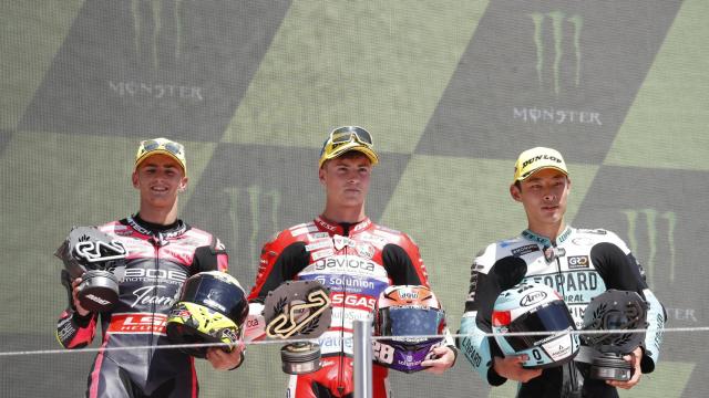 David Muñoz, la nueva joya del motociclismo el piloto de Moto3 explota