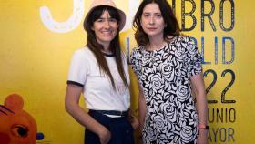 Las participantes en la mesa redonda de igualdad de la 55 Feria del Libro de Valladolid.