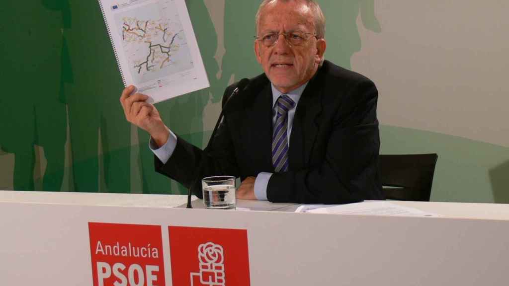 El presidente del PSOE andaluz, Manuel Pezzi, en una imagen de archivo.