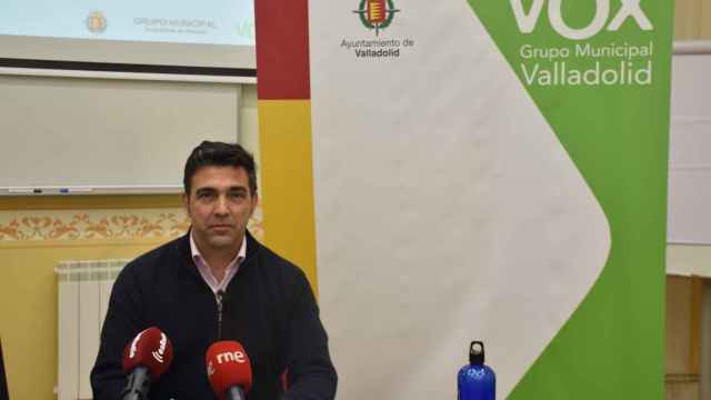 El portavoz de Vox en el Ayuntamiento de Valladolid, Javier García Bartolomé