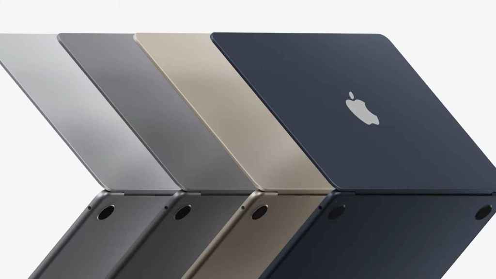 evidencia Cuna Construir sobre Apple da la campanada con un MacBook Air totalmente rediseñado y su nuevo  procesador, el M2
