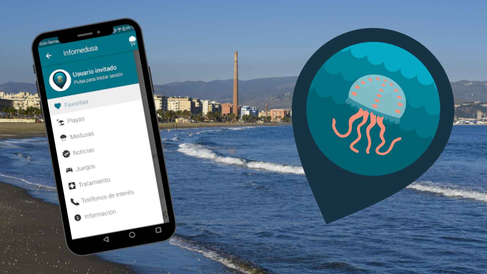 Infomedusa, el TripAdvisor playero: te avisa de la presencia medusas y del estado del mar en