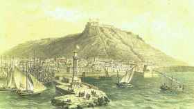 El puerto de Alicante fue uno de los más importantes del Mediterráneo y gestionado por ingleses y franceses.