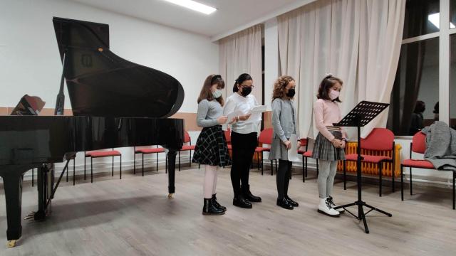 Los alumnos de la Escuela de Música de Santa Marta