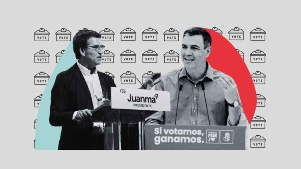 Sánchez y Feijóo se medirán en Málaga.