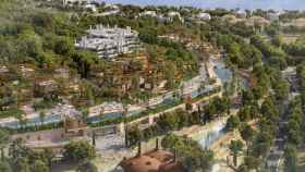 Diseño planteado para el nuevo proyecto residencial y hotelero de la Milla de Oro de Marbella, creado por The One Atelier.