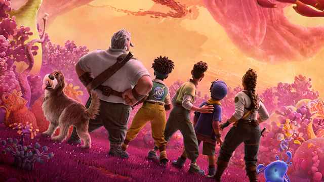 Poster de la película de Disney 'Mundo Extraño'.