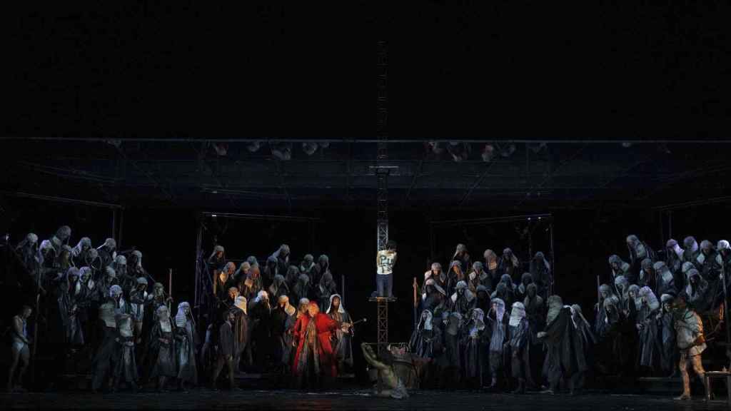 Marion Cotillard en 'Juana de Arco en la hoguera' en el Teatro Real.