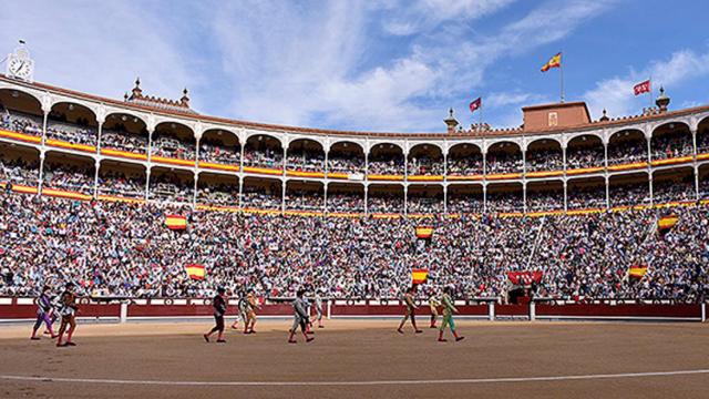 Imagen de la Plaza de Toros de Las Ventas, en Madrid.