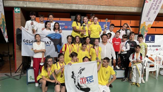 El CD iTae de Albacete, campeón de Castilla-La Mancha de Taekwondo