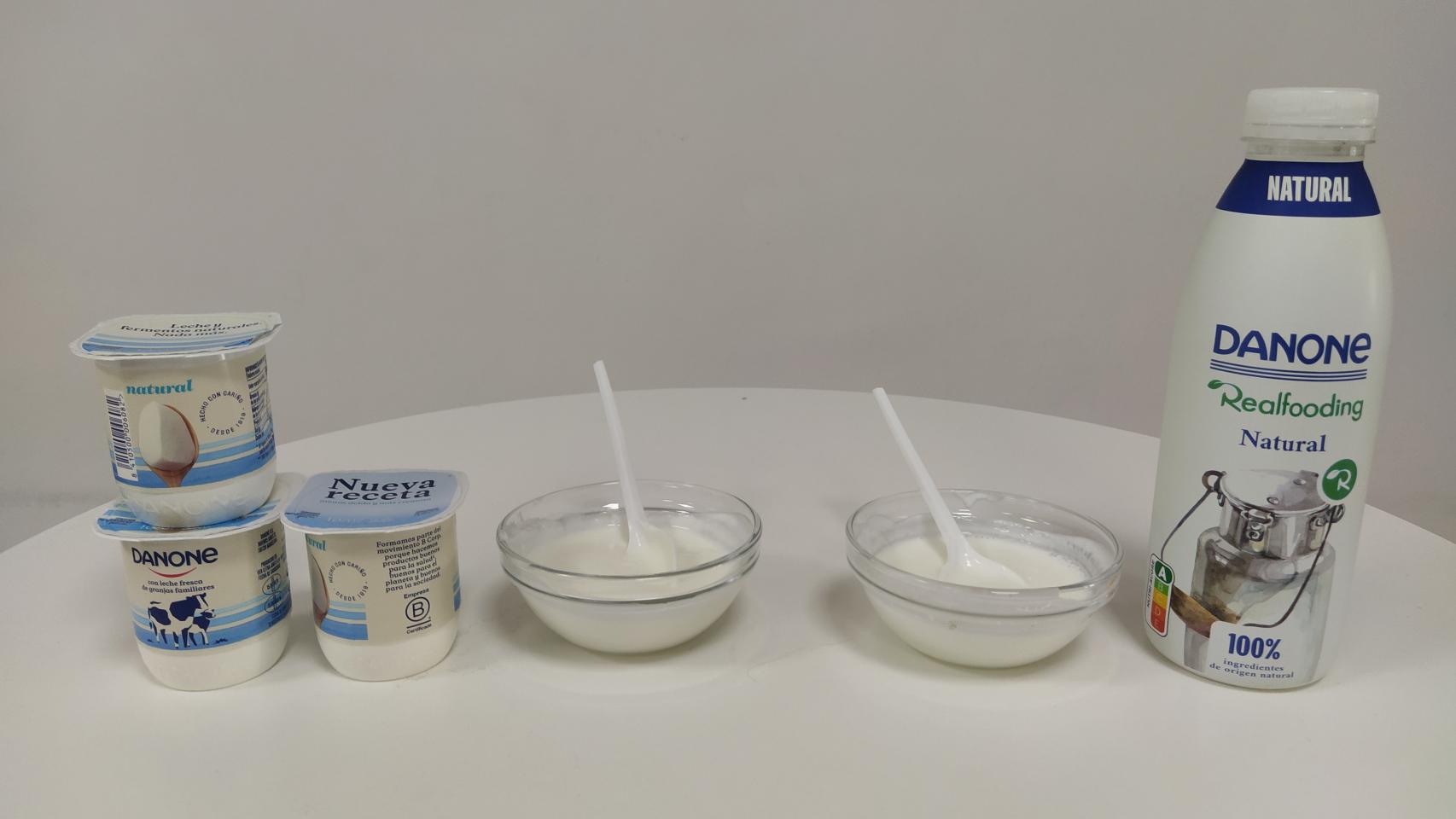 Los expertos comparan el yogur de Carlos Ríos con el natural de Danone,  1,10 € más barato y ¿mejor?