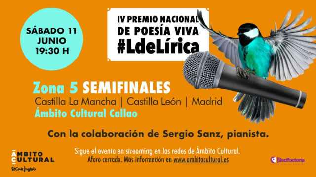 Comienzan las semifinales del IV Premio Nacional de Poesía Viva #LdeLírica