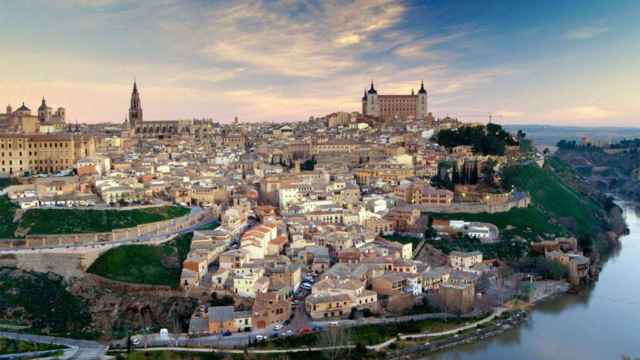 Panorámica de Toledo. Imagen de archivo-