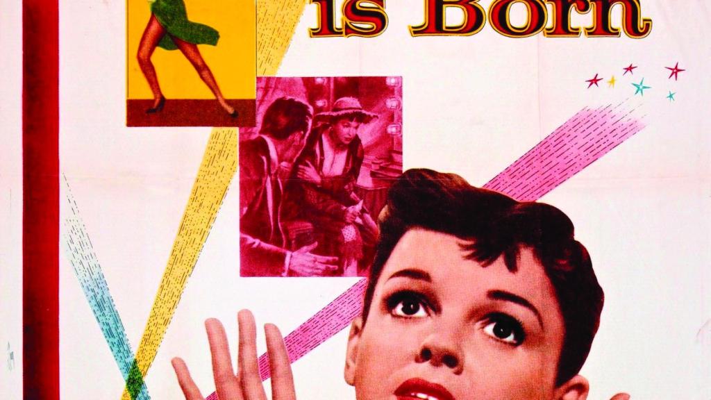 Detalle de el cartel de 'Ha nacido una estrella' (1954)