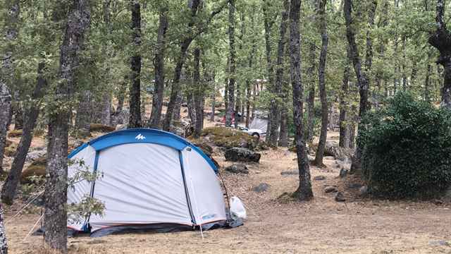 Imagen de archivo. Camping de El Folgoso