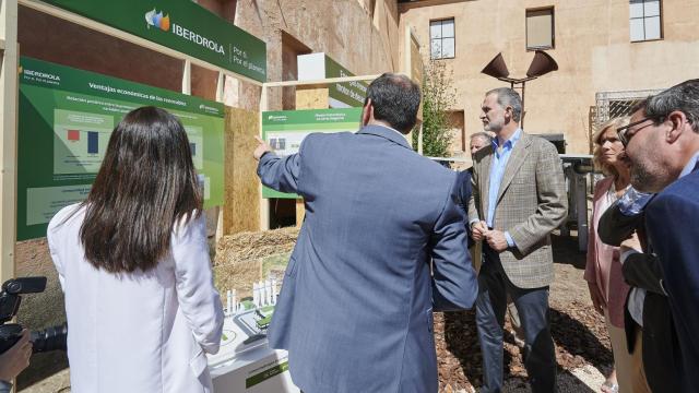 Visita del Rey Felipe VI a la iniciativa liderada por Iberdrola