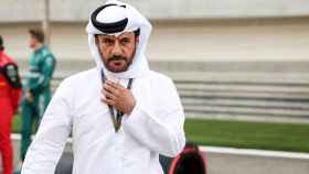 Mohammed Ben Sulayem en el Gran Premio de Bahrein 2022.