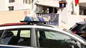 Un coche de policía en Torremolinos.