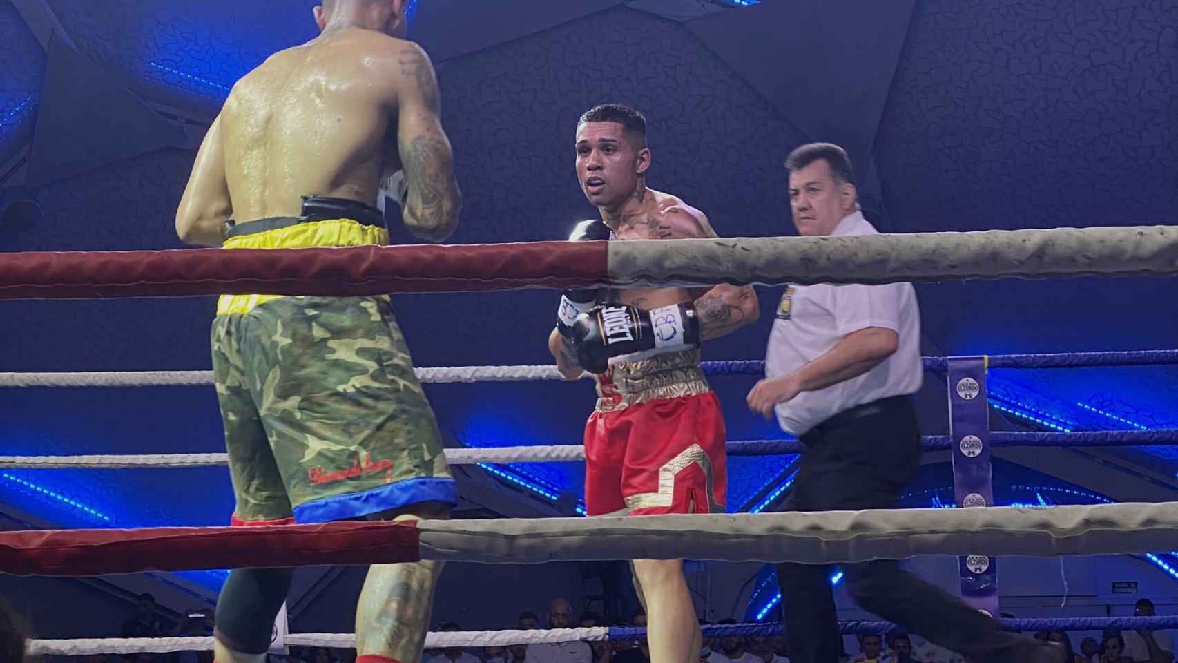 El boxeador vallisoletano Salvi Jiménez