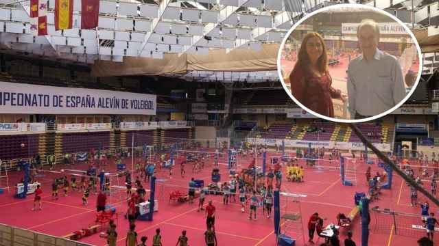 Virginia Barcones asiste a las finales del VI Campeonato de España alevín de voleibol
