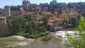 El Tajo en Toledo en estos días. Foto: Blog Toledo Olvidado