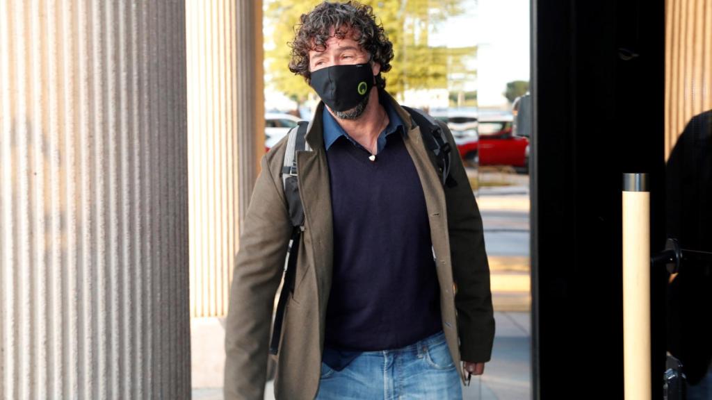 Nacho Palau en una fotografía tomada en los juzgados, en octubre de 2020, en Madrid.