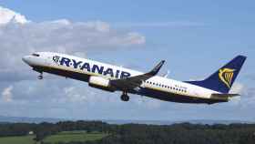 Un Boeing 737 de Ryanair, en imagen de archivo.